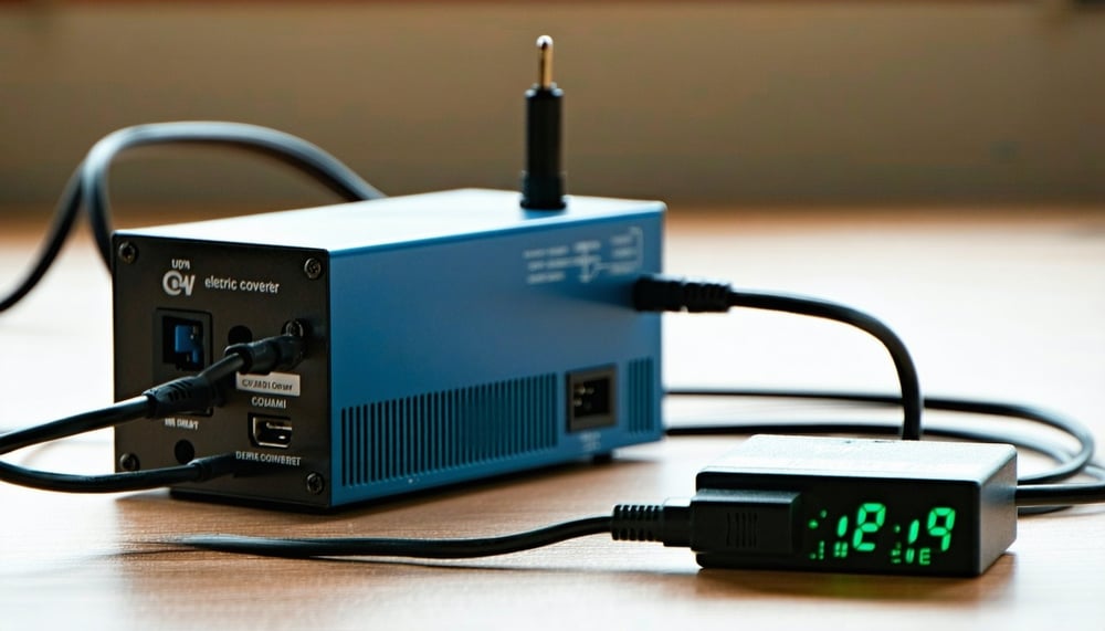 Electric Converter Kit in use